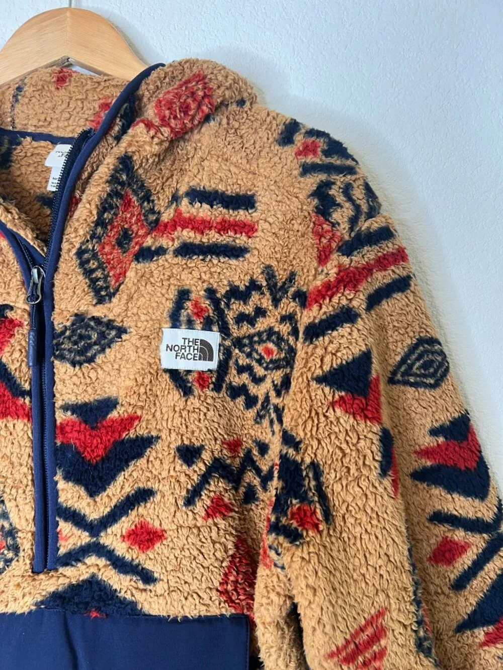 The North Face Men's Campshire Pullover Hoodie California Geo Print Large